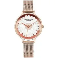 Victoria Hyde Quarzuhr Victoria Hyde Maida Vale Daisy Damen Basic Mesh-Armband, (1-tlg., Kein Set)