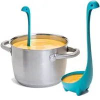 JATrade Suppenkelle NESSI Suppenkelle, Lochness Kelle, Loch Ness Schöpfkelle, Suppenkelle, Suppenlöffel, Saucenlöffel, Saucenkelle, Löffel, Geschenk