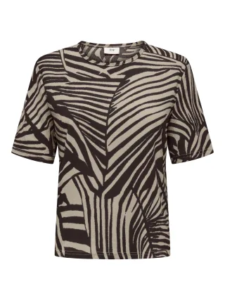 JDY - JDYDEBBIE S/S TOP JRS Sandshell - Gr. - S