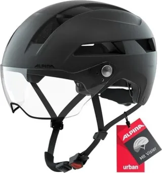 Alpina Soho Visor Helm black matt 51-56 cm