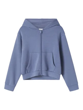 NAME IT - NKFOLINDA SH NREG SWEAT CARD WH blue ice - Gr. - 128