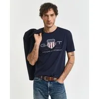 Gant T-Shirt REG ARCHIVE SHIELD SS T-SHIRT mit Logodruck auf der Brust