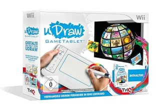 THQ uDraw Gametablet [für Nintendo Wii] weiß