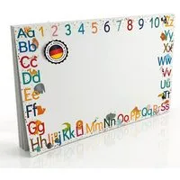 Lineo Schreibtischunterlage Schreibtischunterlage Papierblock Alphabet 60x42 cm