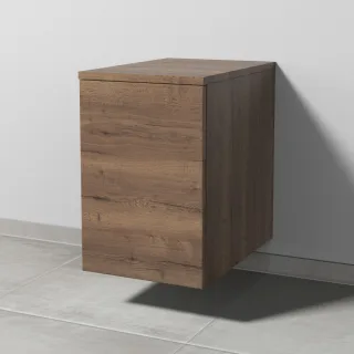 Sanipa Anbau-/Solitärschrank Anschlag rechts 2morrow (P2390R) 510x350x520 Eiche-Tabak, P239050R P239050R