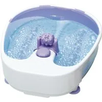 CLATRONIC Fußbad Fußmassagegerät Fuß-Massagegerät FM 3389, Whirlpool-Effekt, gummierte Füße, mit Massagerolle, Spritzschutz