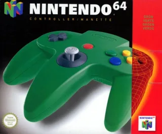 Nintendo 64 Controller grün