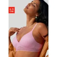 LASCANA Bralette-BH Freya ohne Bügel mit eingearbeitetem Push-up Kissen, bequemer BH