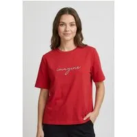 Vila Kurzarmshirt VISYBIL IMAGINE O-NECK S/S TOP/PB/LC