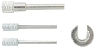 KS Tools Motoreinstell-Werkzeug-Satz für Fiat - GM - Opel - PSA - Renault, 4-tlg - 400.1775