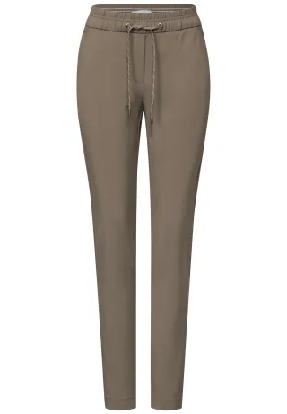 CECIL - Casual Fit Hose natural taupe - Gr. - 28