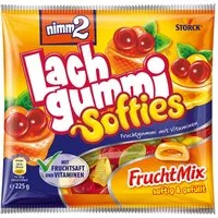 NIMM2 Süßigkeit, Storck nimm2 Lachgummi softies Fruchtgummi mit Vitaminen 225g