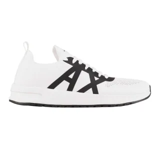 Armani Exchange - Logo Sneaker für Herren (Weiß/Schwarz)