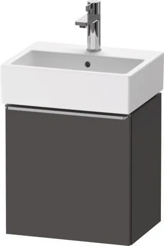 Duravit D-Neo Waschtischunterbau wandhängend Graphit Matt 434x322x440 mm - DE4217L70490000 DE4217L70490000