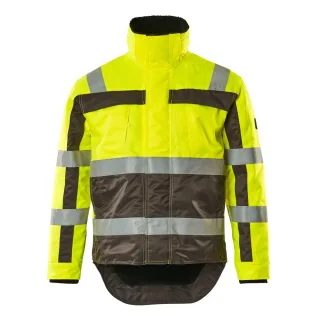 MASCOT Teresina Winterjacke SAFE COMPETE Hi-vis Gelb / Anthrazit S - 07223-880-17888-S