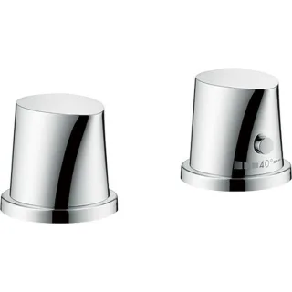 Axor Starck Organic Wannen Thermostat 12422000 2 Loch, für Wannenrandmontage