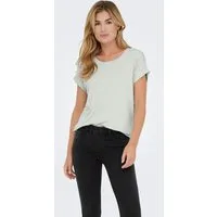 ONLY T-Shirt ONLMOSTER – Kurzarmshirt mit Aufschlag und klassischem Look Viskosemischung, regular fit