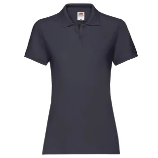 Fruit of the Loom - "Premium" Poloshirt für Damen (Marineblau)