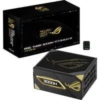 ROG Thor 3000W Titanium III Edition 20 (ROG Equalizer), PC-Netzteil schwarz, 4x 12 Pin High Power GPU, 3x PCIe, Kabelmanagement, 3000 Watt