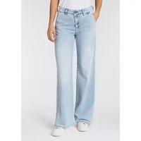 Herrlicher Bootcut-Jeans Lovely Flared Denim Light Ultra Light Denim, Mid Rise