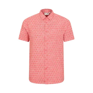 Mountain Warehouse - "Preston Illustration" Hemd für Herren (Koralle)