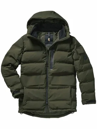 Mey & Edlich Herren Daunen-Parka Grün Obermaterial und Futter: 100 % Polyester (recycelt)