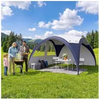 AOXUN Pavillon 3,5x3,5m, Event Shelter mit Seitenwänden, 4 Vevstärkte Füße