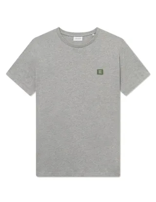 les deux - Piece T-Shirt Slim fit grau - Gr. - XXL