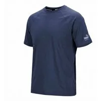 PUMA Workwear T-Shirt Herren Shirt aus 100% Baumwolle - Robustes und Atmungsaktives Gewebe Bequeme Passform - Rundhals - Für Handwerk Logistik und Werkstatt