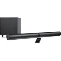 Medion® LIFE® P61450 Soundbar, Bluetooth®, 2 x 30 W und 60 W (RMS) Subwoofer Soundbar (Bluetooth 5.3, 30 W, 3 Soundeinstellungen, Kabellose Musikübertragung)