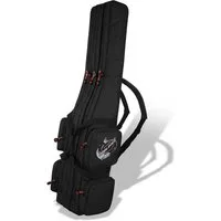 normani Angelrutentasche Rutentasche 1,25 m bis 2,10 m RodBox Triple, Rutenfutteral Anglertasche Rutenrucksack mit 3 Rutenfächern