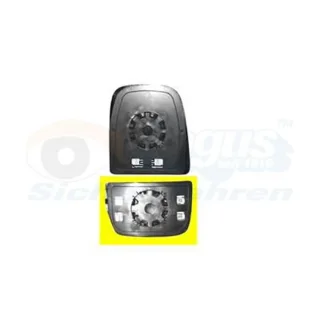 Van Wezel Au?enspiegelglas links beheizbar konvex Iveco Daily 4 5