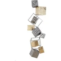 Casablanca by Gilde Wanddekoobjekt Wandrelief Cubes (1 St)