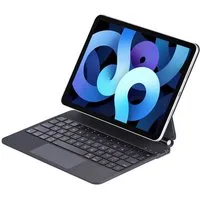 Futurea Magic-Keyboard für iPad Air/Pro Hülle 2026 mit Tastatur Touchpad iPad-Tastatur (für iPad)