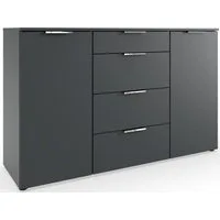 Wimex Kombikommode Level by fresh to go, 2-türig, mit 4 Schubladen und soft-close Funktion, 135cm breit