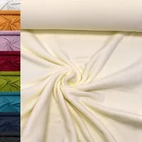 MAGAM-Stoffe Stoff "Lisa", Fleece Stoff Antipilling uni einfarbig ÖKO-TEX Meterware 50cm