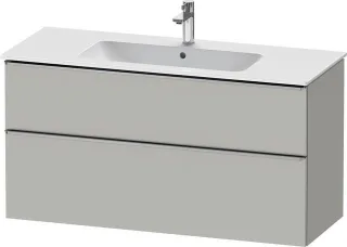 Duravit D-Neo Waschtischunterbau wandhängend Betongrau Matt 1210x462x625 mm - DE4364070070000 DE4364070070000