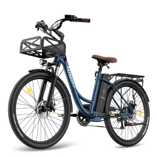 [EU Direct] FAFREES F26 Lasting Electric Bike 36V 25AH Battery 250W Motor Top Speed 25KM/H 26inch Tires 95-120KM Max Mil
