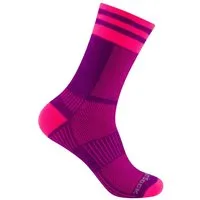 Wrightsock Sportsocken Crew Coolmesh II (dünn, atmungsaktiv, bequem) rosa Damen - 1 Paar