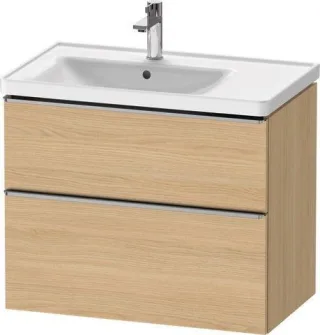 Duravit D-Neo Waschtischunterbau wandhängend Natur Eiche Matt 784x452x625 mm - DE4357070300000 DE4357070300000