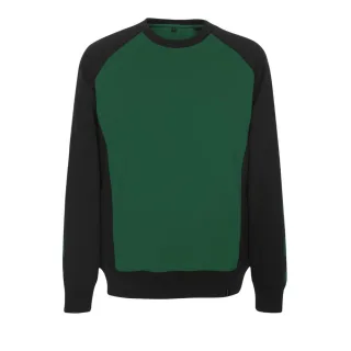 MASCOT Witten Sweatshirt UNIQUE Grün / Schwarz S - 50570-962-0309-S