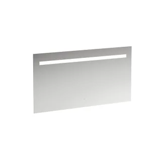 LAUFEN Spiegel LEELO LED-Licht 1300x700 1 Touchschalter Ein/Aus/Dimmer, H4476829501441 H4476829501441