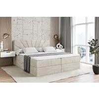 ALTDECOR Boxbett MILTIO (Multipocket-Matratze H4, H3 Matratze Bonellfederung, Topper, Kopfteil)