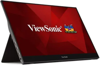 ViewSonic TD1655 [156" 1.920x1.080 60Hz 2x USB-C Mini-HDMI 66ms Reaktionszeit ohne Standfuß] schwarz
