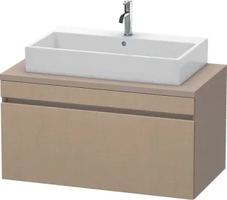 Duravit DuraStyle Konsolenwaschtischunterbau wandhängend Leinen & Basalt Matt 1000x548x512 mm - DS53 DS531407543
