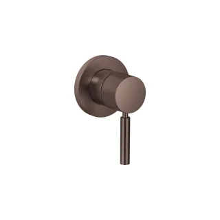 Dornbracht UP-Einhandbatterie mit Abdeckplatte SERIENSPEZIFISCH 36060660 Dark Bronze gebürstet,36060 36060660-43
