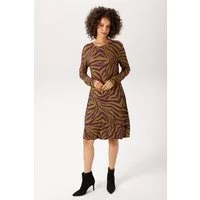 Aniston CASUAL A-Linien-Kleid mit extravagantem Zebra-Muster - NEUE KOLLEKTION