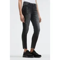 SOCCX Slim-fit-Jeans mit verkürztem Bein
