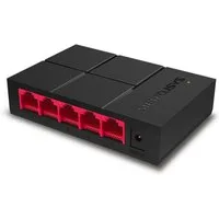 tp-link Mercusys MS105G 5-Port Gigabit Desktop Switch Netzwerk-Switch (Einfache Erweiterung des verkabelten Netzwerks)