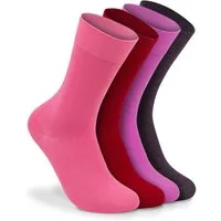 Bärenfuß Businesssocken 8 Paar Herren Damen Premium Business Socken atmungsaktive Baumwolle (ohne spürbare Naht oder Fusseln, plastikfreie Verpackung)